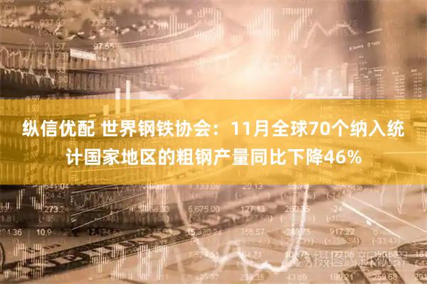 纵信优配 世界钢铁协会：11月全球70个纳入统计国家地区的粗钢产量同比下降46%
